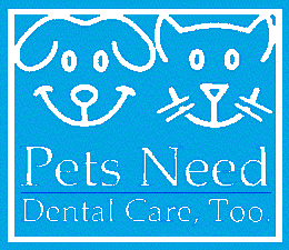 Pets Need dental Care Too logo blue