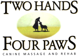Two Hands Four Paws logo Two Hands Four Paws logo