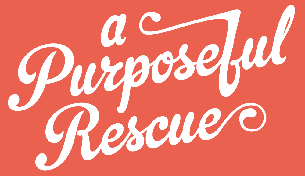 A Purposeful Rescue logo