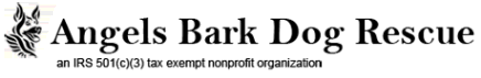 Angels Bark Rescue logo Angels Bark Rescue logo