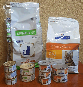 cat food for urinary crystals