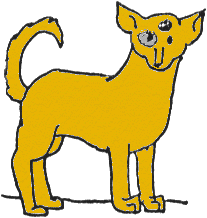 Yellow cat image
