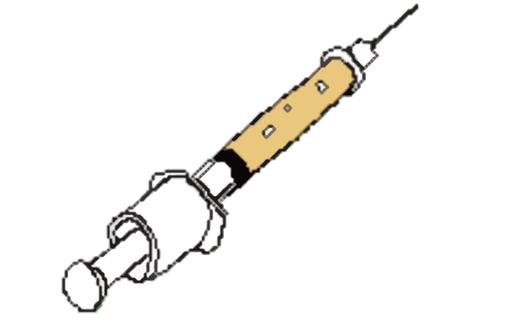 syringe orange