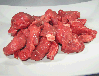 raw meat