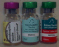 vaccination bottles